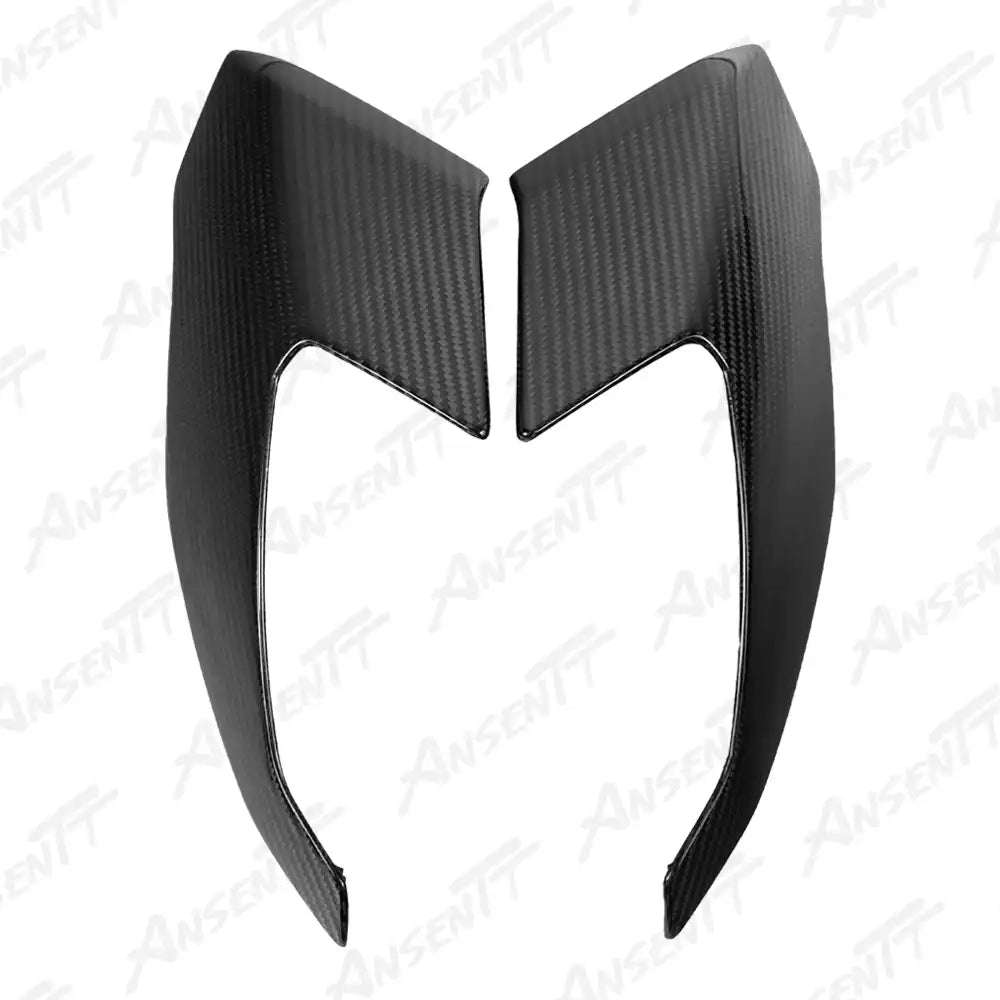 Carbon Fiber Headlight Side Cover for BMW S1000XR 2020-2023, 2x2 Twill Weave (Glossy)