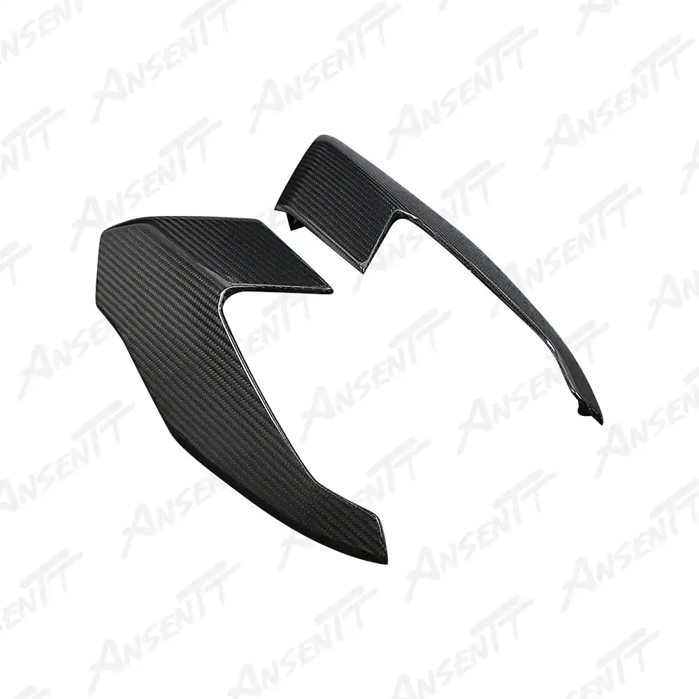 Carbon Fiber Headlight Side Cover for BMW S1000XR 2020-2023, 2x2 Twill Weave (Glossy)