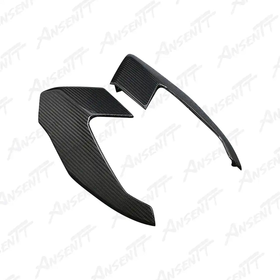 Carbon Fiber Headlight Side Cover for BMW S1000XR 2020-2023, 2x2 Twill Weave (Glossy)