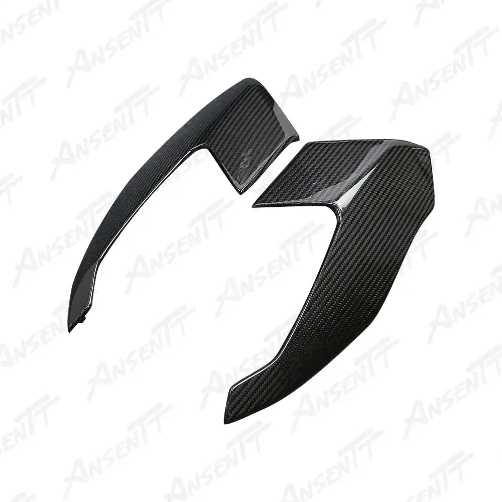 Carbon Fiber Headlight Side Cover for BMW S1000XR 2020-2023, 2x2 Twill Weave (Glossy)