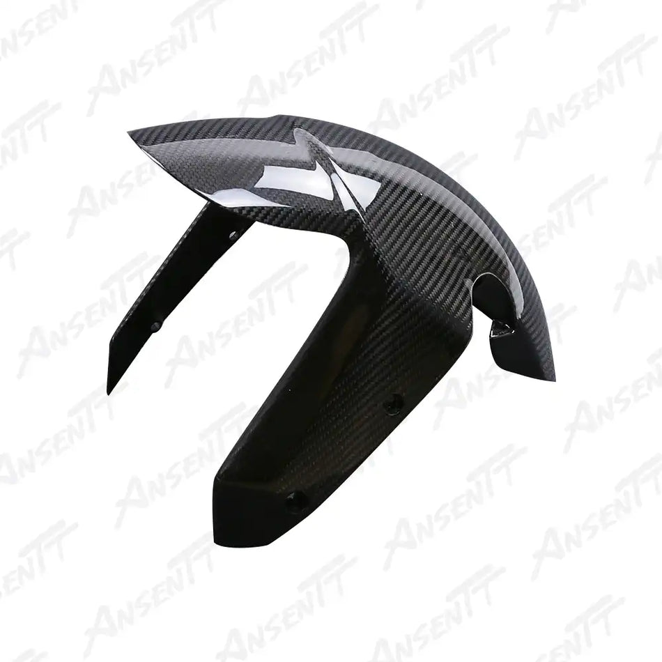 Carbon Fiber Front Fender for BMW S1000XR 2020-2023, 2x2 Twill Weave (Glossy)