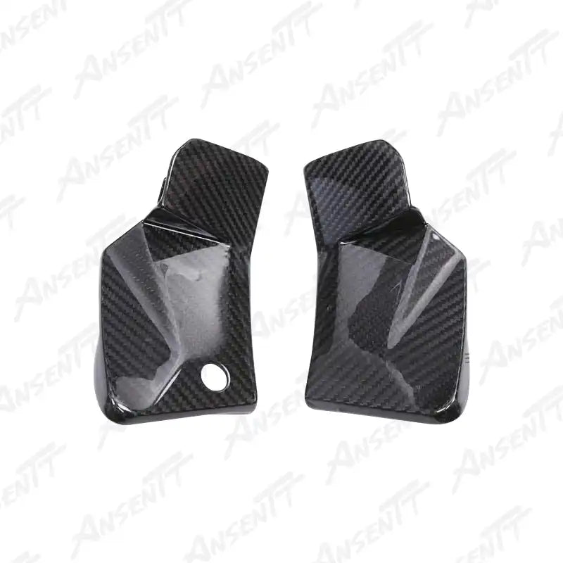 Carbon Fiber Dashboard Side Fairing Panels (Pair) for BMW S1000XR 2020-2023, 2x2 Twill Weave (Glossy)