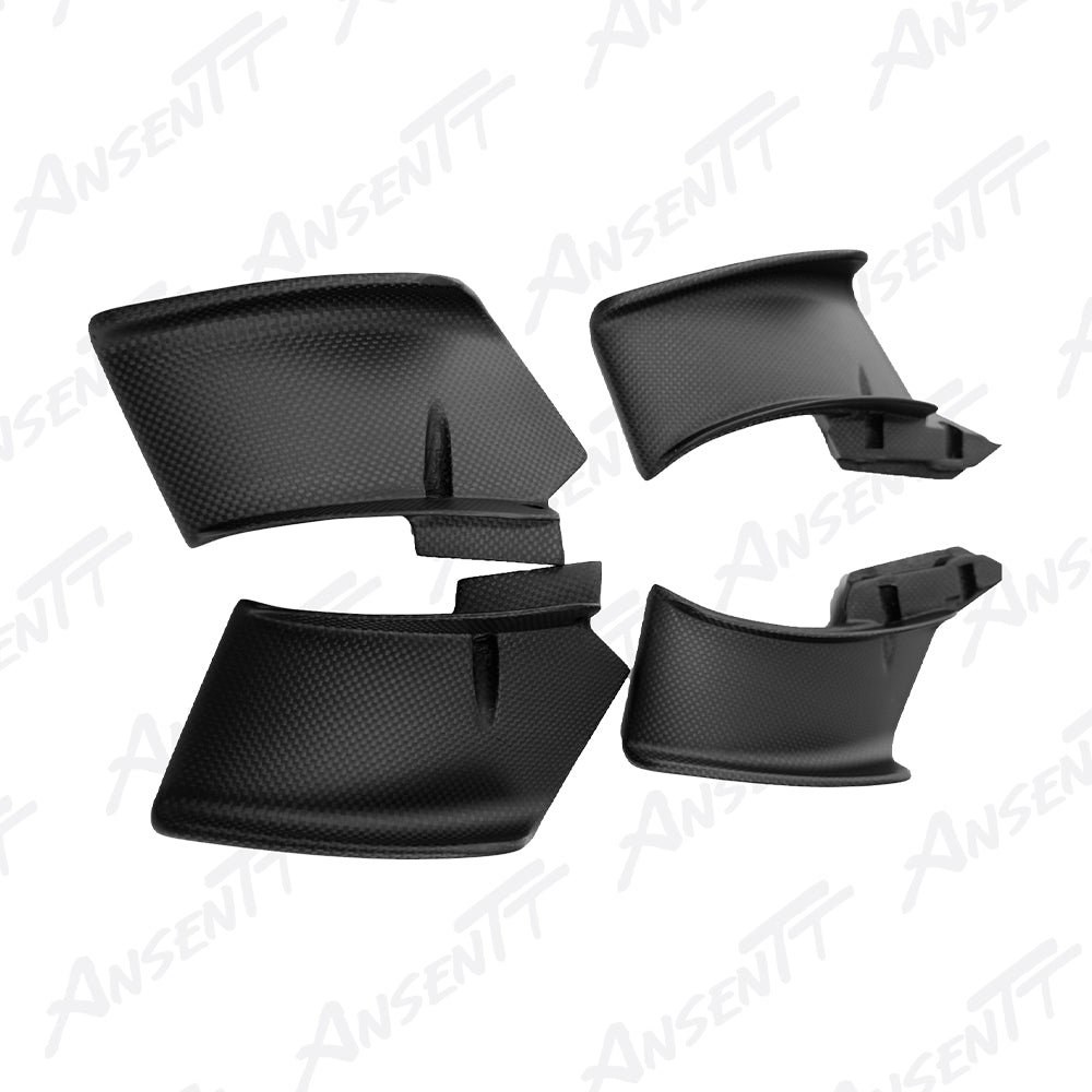 Carbon Fiber Aerodynamic Left & Right Winglets Pair