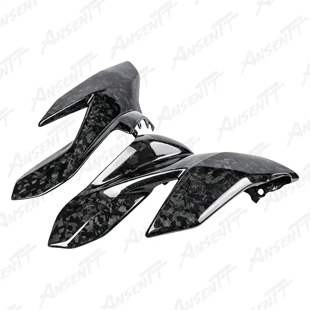 Carbon Fiber Tank Side Panels (Pair) for Ducati Streetfighter V4  V4S  V4 SP 2020-2022 - 2x2 Twill Glossy
