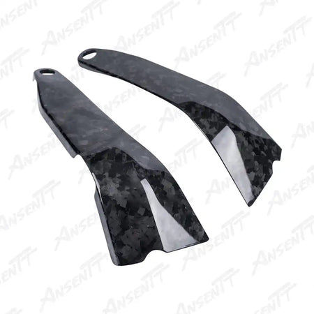 Carbon Fiber Frame Covers Protectors (Pair) for Ducati Panigale V4 V4S V4SP & Streetfighter V4 V4S V4SP 2018-2024 - 2x2 Twill Glossy