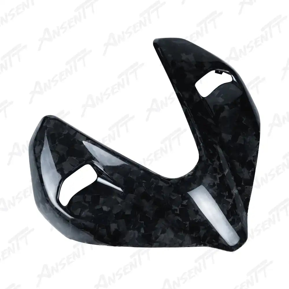 Carbon Fiber Headlight Fairing Mask Panel for Ducati Streetfighter V4 V4S V4SP V2 2020-2024 - 2x2 Twill Glossy
