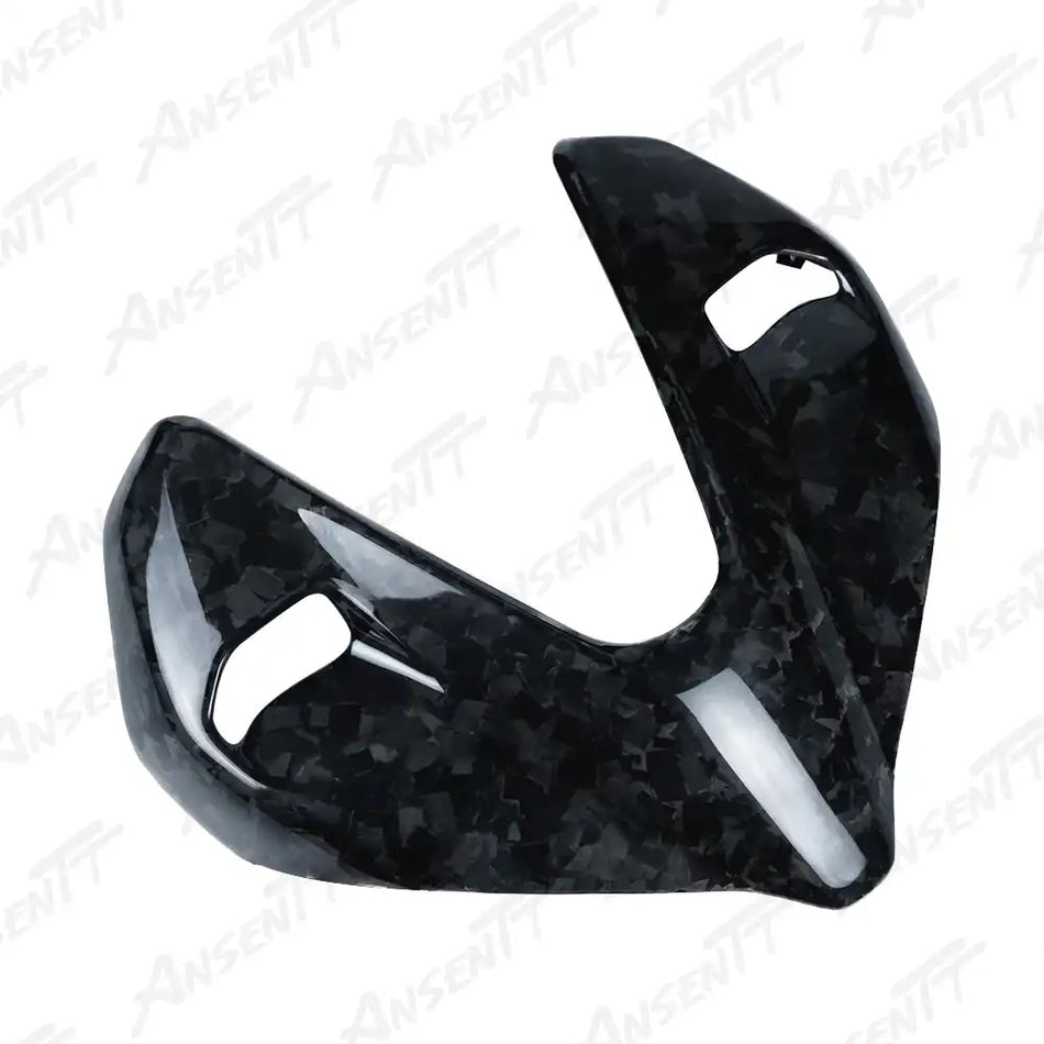 Carbon Fiber Headlight Fairing Mask Panel for Ducati Streetfighter V4 V4S V4SP V2 2020-2024 - 2x2 Twill Glossy