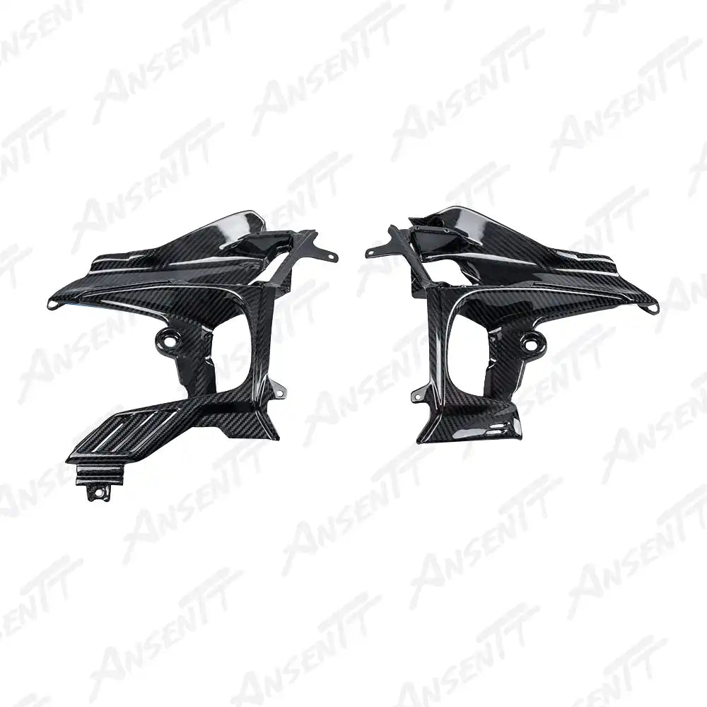 Carbon Fiber Inner Side Panels for Ducati Streetfighter V4  V4S  V4 SP 2020-2024 - 2x2 Twill Glossy