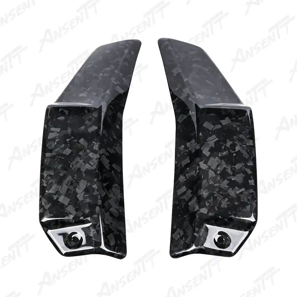 Carbon Fiber Radiator Side Covers Guards (Pair) for Ducati Streetfighter V4 V4S V4SP 2020-2024 - 2x2 Twill Glossy