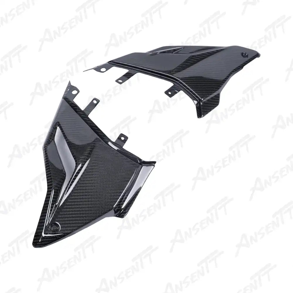 Carbon Fiber Lower Side Fairing Panels (Pair) for Ducati Streetfighter V4  V4S  V4 SP 2020-2022 - 2x2 Twill Glossy