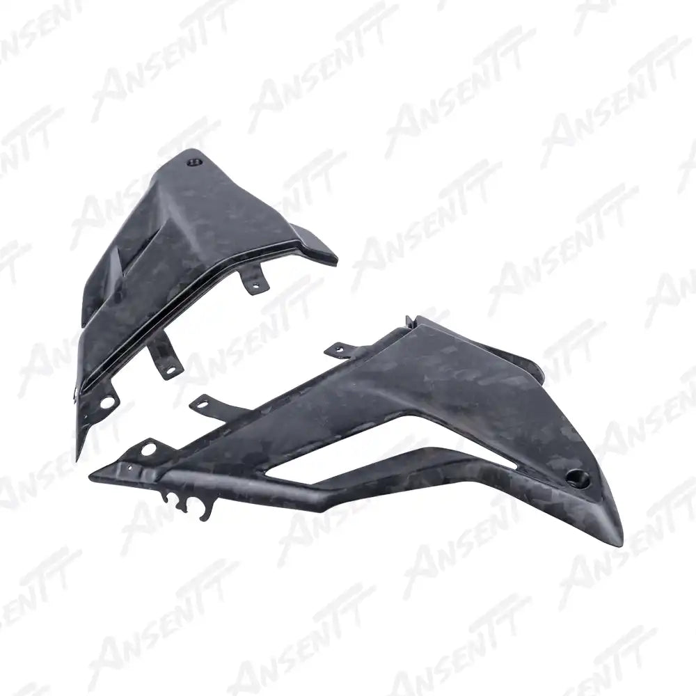 Carbon Fiber Lower Side Fairing Panels (Pair) for Ducati Streetfighter V4  V4S  V4 SP 2020-2022 - 2x2 Twill Glossy