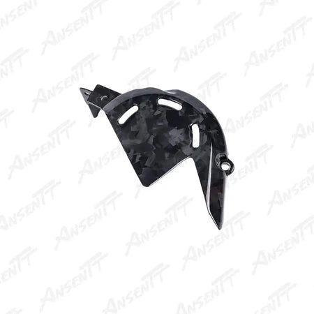 Carbon Fiber Front Sprocket Cover Chain Guard for Ducati Panigale V4 V4S V4SP & Streetfighter V4 V4S V4SP 2018-2024 - 2x2 Twill Glossy