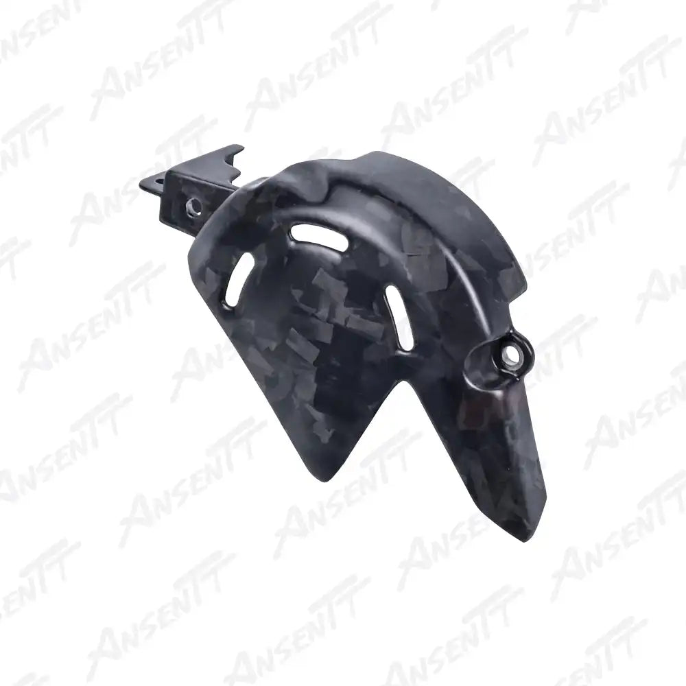 Carbon Fiber Front Sprocket Cover Chain Guard for Ducati Panigale V4 V4S V4SP & Streetfighter V4 V4S V4SP 2018-2024 - 2x2 Twill Glossy