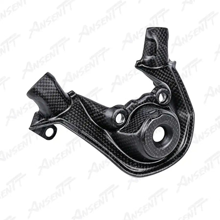 Carbon Fiber Key Ignition Switch Cover for Ducati Panigale V4 V4S V4SP (2018-2024) & Streetfighter V4 V4S V4SP (2020-2024) - 2x2 Twill Glossy