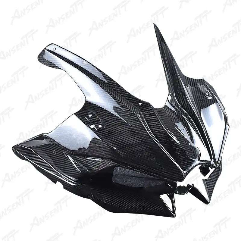 Carbon Fiber Front Upper Cowl Fairing for Kawasaki Ninja H2 H2C H2R 2015-2024 - 2x2 Twill Glossy