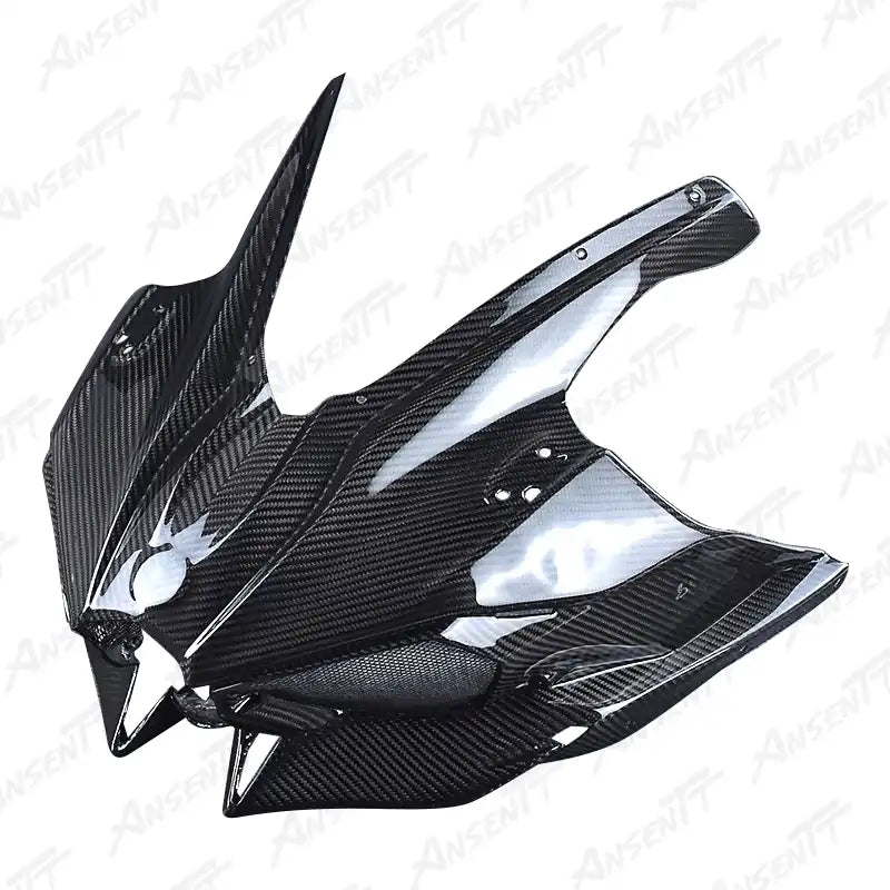 Carbon Fiber Front Upper Cowl Fairing for Kawasaki Ninja H2 H2C H2R 2015-2024 - 2x2 Twill Glossy
