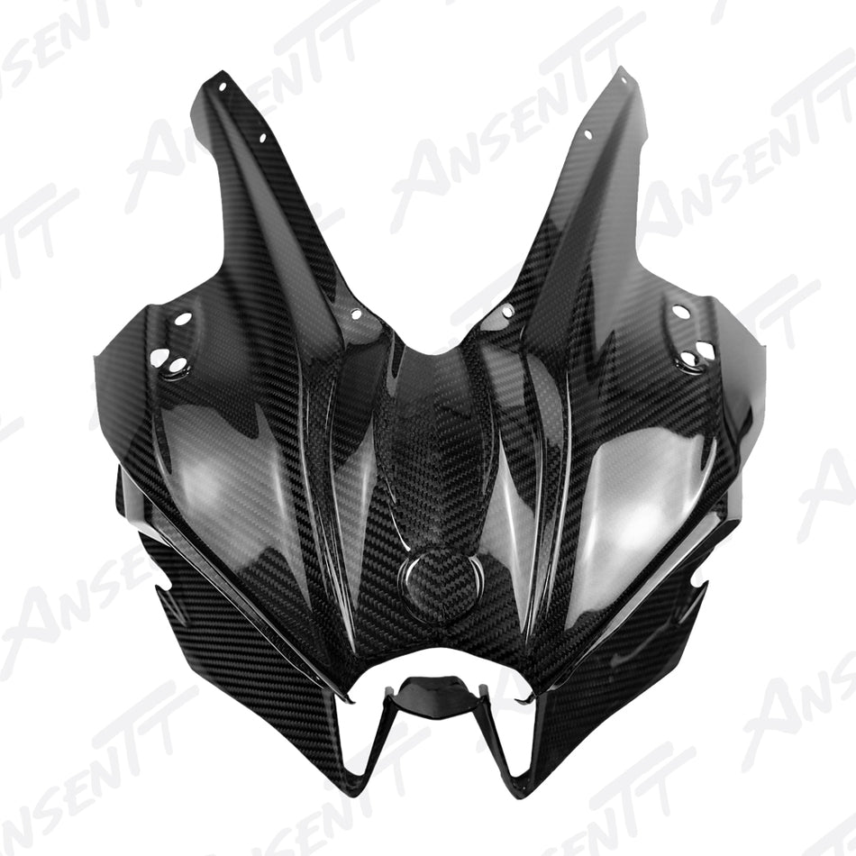 Carbon Fiber Front Upper Nose Fairing Headlight Cowl