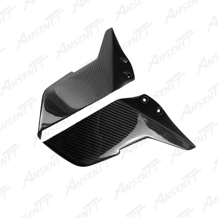 Carbon Fiber Upper Wings Winglets Gen2 (Pair) for Kawasaki Ninja H2 H2C H2R 2019-2024 - 2x2 Twill Glossy