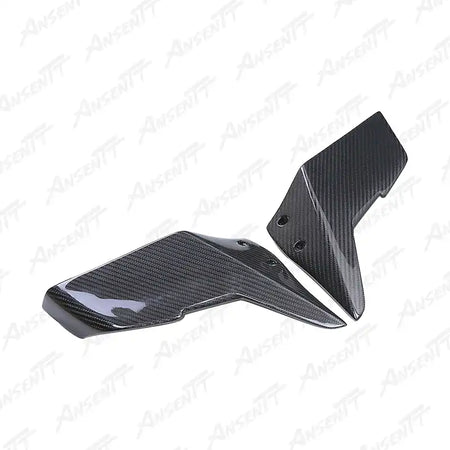 Carbon Fiber Upper Wings Winglets Gen2 (Pair) for Kawasaki Ninja H2 H2C H2R 2019-2024 - 2x2 Twill Glossy