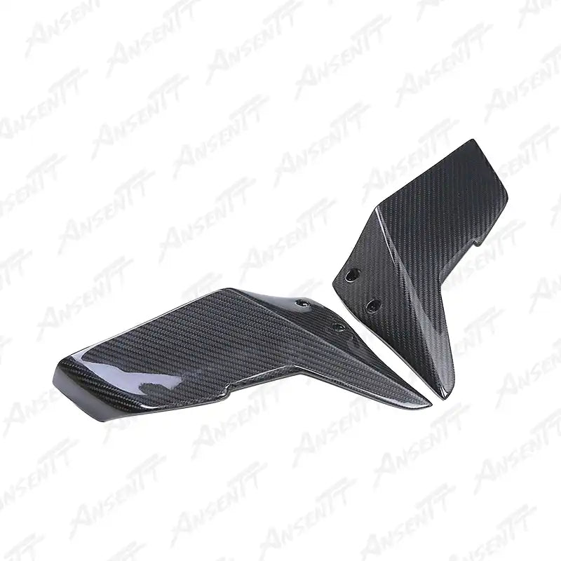 Carbon Fiber Upper Wings Winglets Gen2 (Pair) for Kawasaki Ninja H2 H2C H2R 2019-2024 - 2x2 Twill Glossy