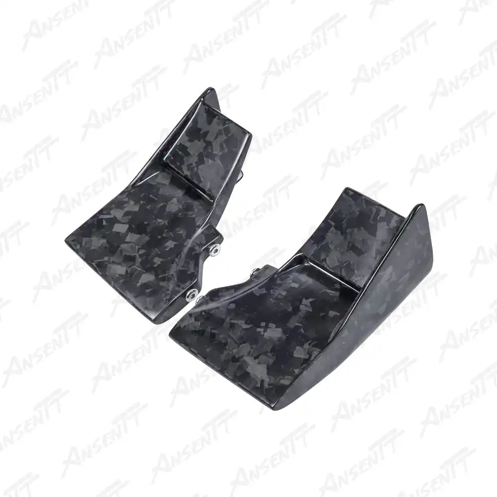 Carbon Fiber Lower Wings Winglets (Pair) for Kawasaki Ninja H2 H2C H2R 2015-2024 - 2x2 Twill Glossy