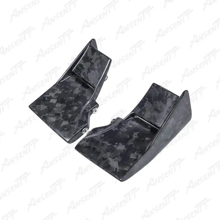 Carbon Fiber Lower Wings Winglets (Pair) for Kawasaki Ninja H2 H2C H2R 2015-2024 - 2x2 Twill Glossy