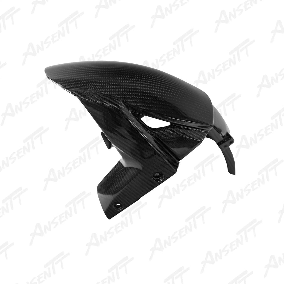 Carbon Fiber Front Fender Mudguard for Kawasaki Ninja H2 H2C H2R 2015-2024 - 2x2 Twill Glossy