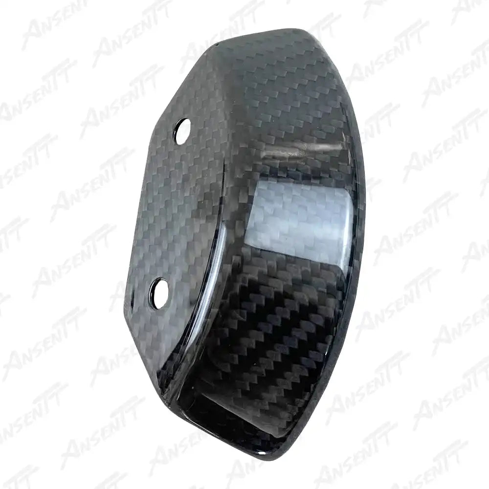 Carbon Fiber Small Engine Cover for Kawasaki Ninja H2 H2C H2R 2015-2024 - 2x2 Twill Glossy