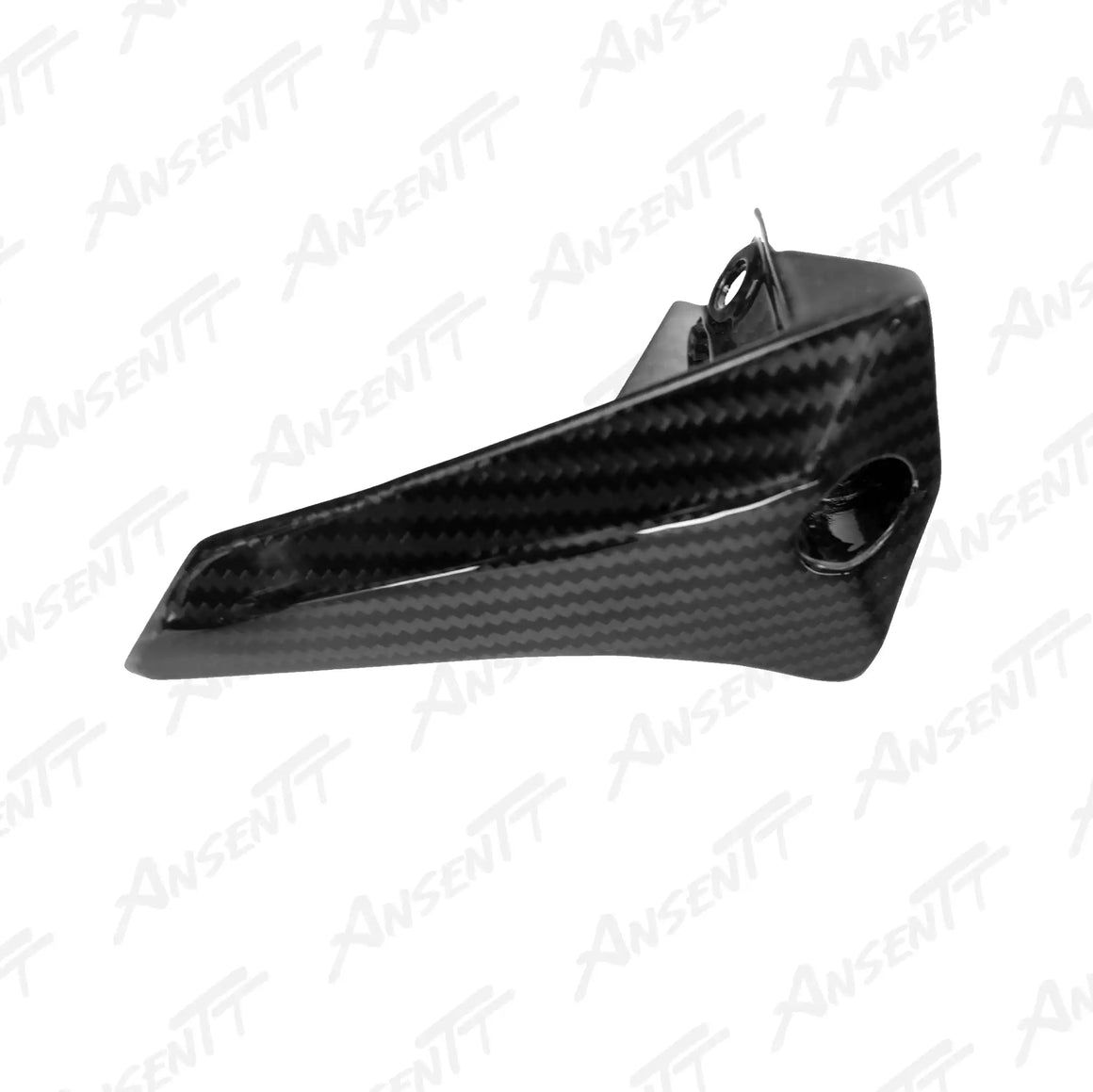 Carbon Fiber Chain Guard for Kawasaki Ninja H2 H2C H2R 2015-2024 - 2x2 Twill Glossy