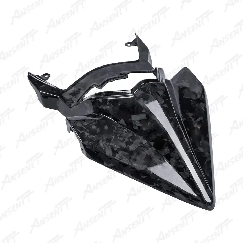 Carbon Fiber Tail Center Fairing for Kawasaki Ninja H2 H2C H2R 2015-2024 - 2x2 Twill Glossy