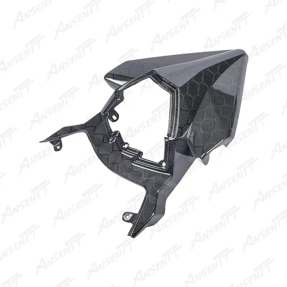 Carbon Fiber Tail Center Fairing for Kawasaki Ninja H2 H2C H2R 2015-2024 - 2x2 Twill Glossy