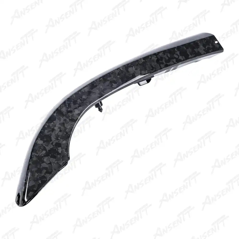 Carbon Fiber Left Ram Air Intake Duct Tube for Kawasaki Ninja H2 H2C 2015-2024 - 2x2 Twill Glossy
