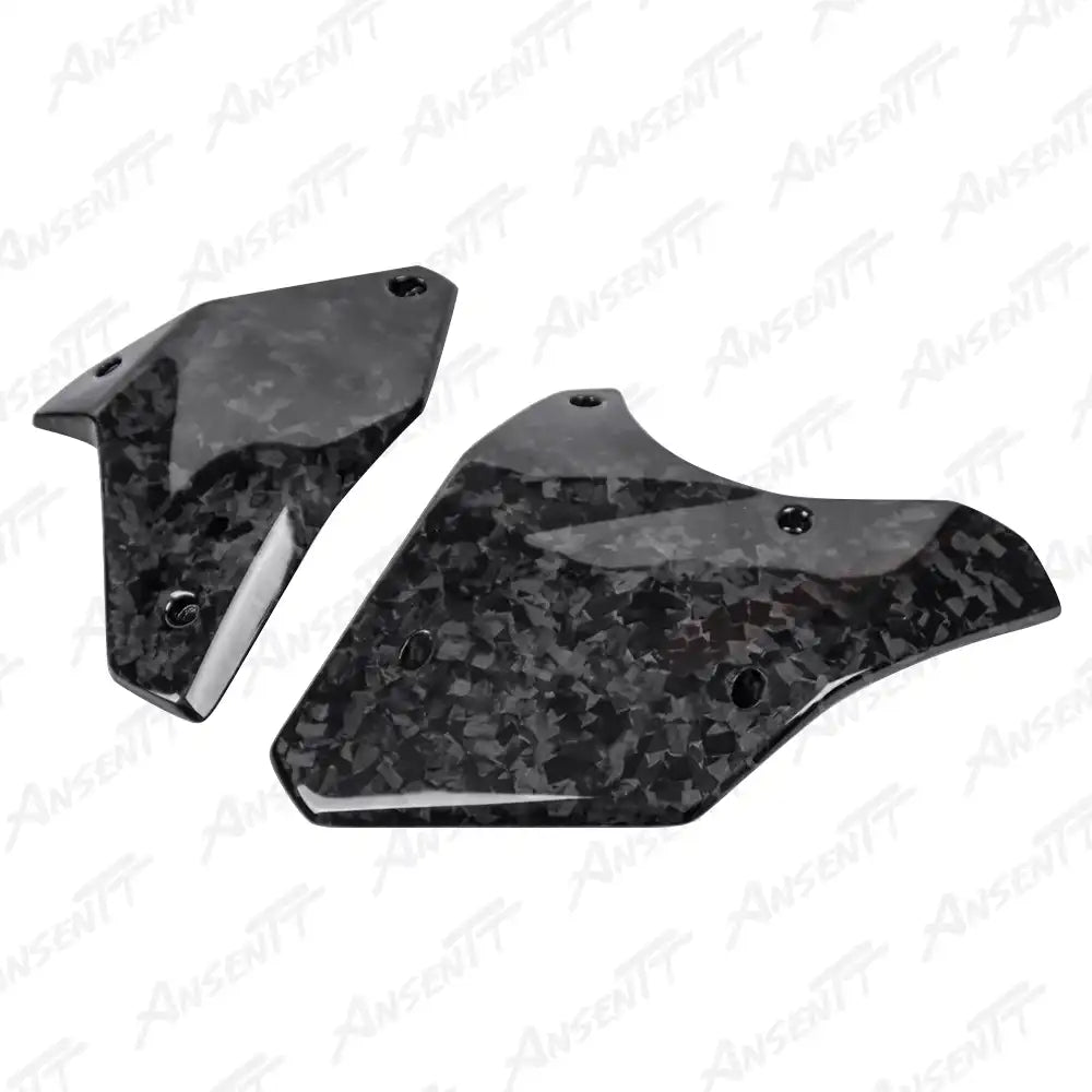 Carbon Fiber Lower Side Fairing Panels (Pair) for Kawasaki Ninja H2 H2C H2R 2015-2024 - 2x2 Twill Glossy