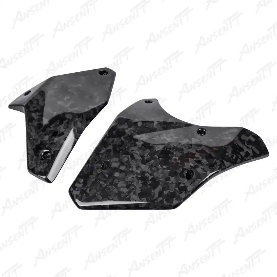 Carbon Fiber Lower Side Fairing Panels (Pair) for Kawasaki Ninja H2 H2C H2R 2015-2024 - 2x2 Twill Glossy