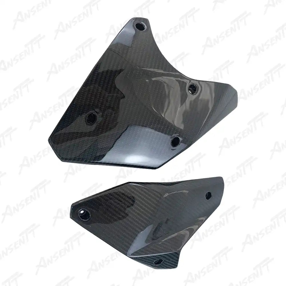 Carbon Fiber Lower Side Fairing Panels (Pair) for Kawasaki Ninja H2 H2C H2R 2015-2024 - 2x2 Twill Glossy