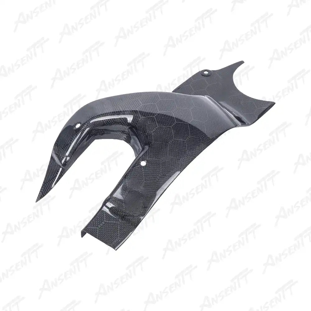 Carbon Fiber Swingarm Cover for Kawasaki Ninja H2 H2C H2R 2015-2024 - 2x2 Twill Glossy