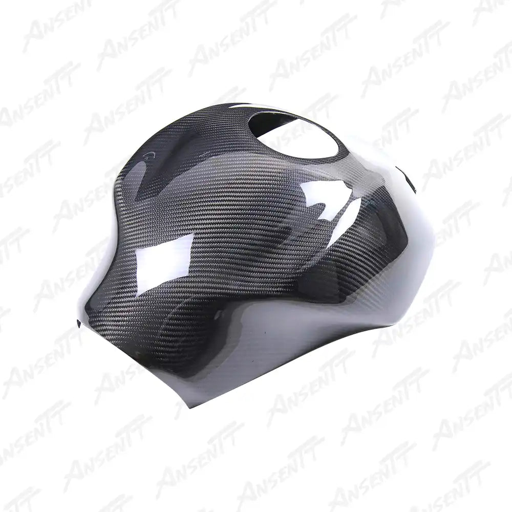 Carbon Fiber Fuel Tank Cover for Kawasaki Ninja H2 H2C H2R 2015-2024 - 2x2 Twill Glossy