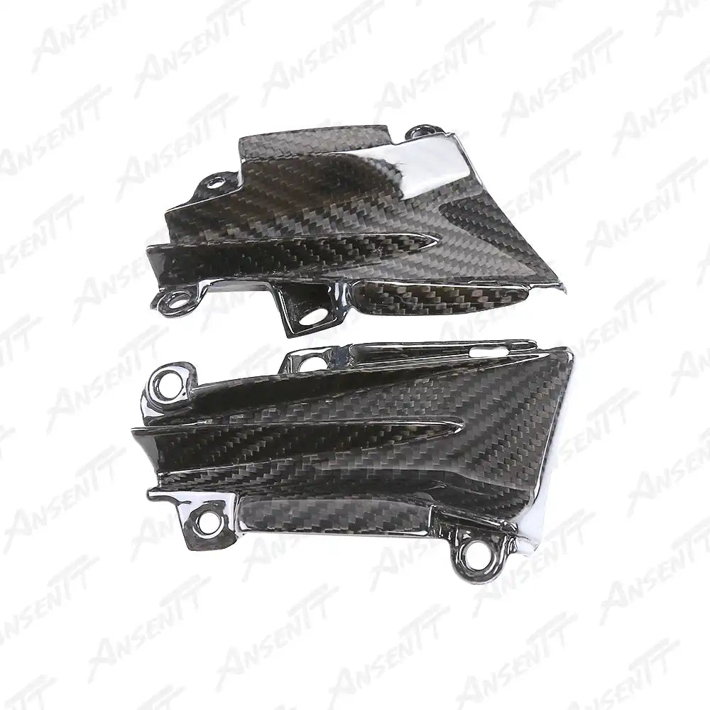 Carbon Fiber Inner Fairing Panels (Pair) for Kawasaki Z1000 Z1000R 2014-2024 - 2x2 Twill Glossy
