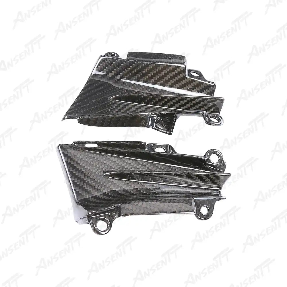 Carbon Fiber Inner Fairing Panels (Pair) for Kawasaki Z1000 Z1000R 2014-2024 - 2x2 Twill Glossy