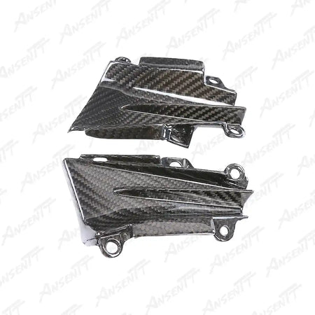 Carbon Fiber Inner Fairing Panels (Pair) for Kawasaki Z1000 Z1000R 2014-2024 - 2x2 Twill Glossy