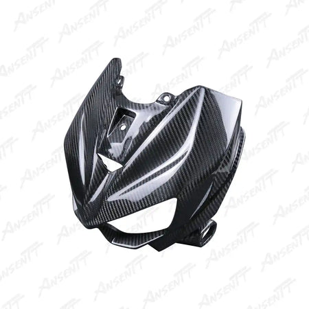 Carbon Fiber Front Nose Fairing for Kawasaki Z1000 Z1000R 2014-2024 - 2x2 Twill Glossy