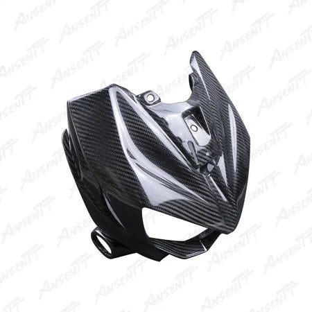 Carbon Fiber Front Nose Fairing for Kawasaki Z1000 Z1000R 2014-2024 - 2x2 Twill Glossy
