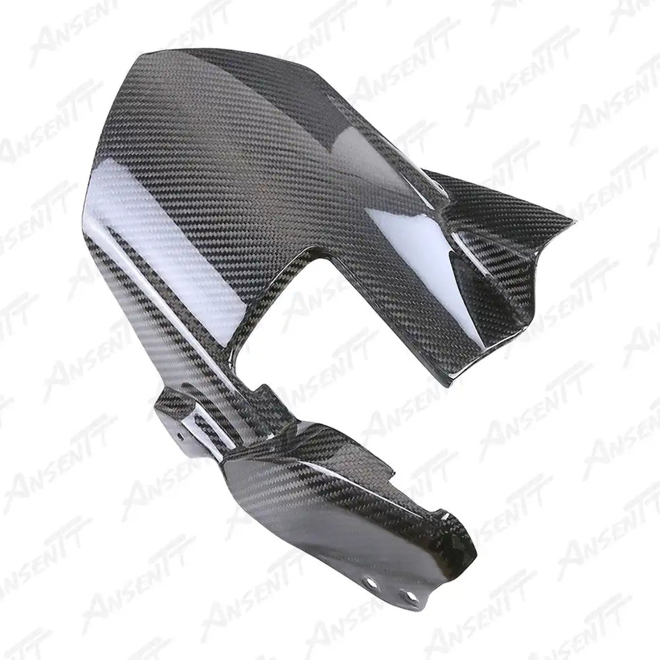 Carbon Fiber Rear Hugger for Kawasaki Z1000 Z1000R 2014-2024 - 2x2 Twill Glossy