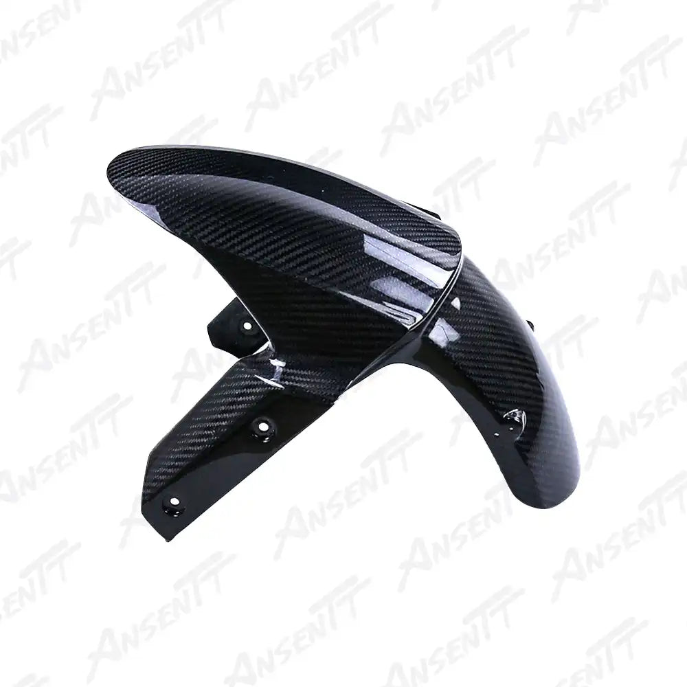 Carbon Fiber Front Fender for Kawasaki Z1000 Z1000R 2014-2024 - 2x2 Twill Glossy