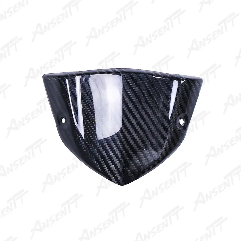 Carbon Fiber Front Instrument Windscreen for Kawasaki Z1000 Z1000R 2014-2024 - 2x2 Twill Glossy