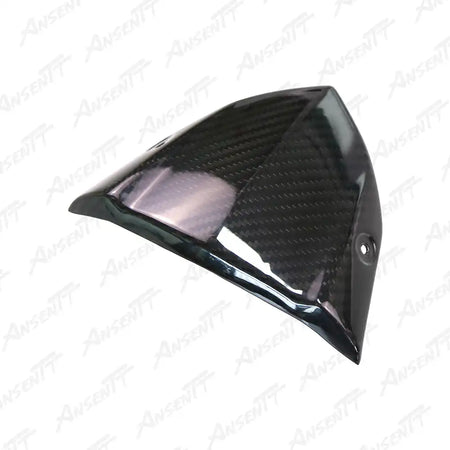 Carbon Fiber Front Instrument Windscreen for Kawasaki Z1000 Z1000R 2014-2024 - 2x2 Twill Glossy