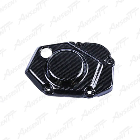 Carbon Fiber Engine Timing Pulse Cover Guard for Kawasaki Z1000 Z1000R 2014-2024 - 2x2 Twill Glossy