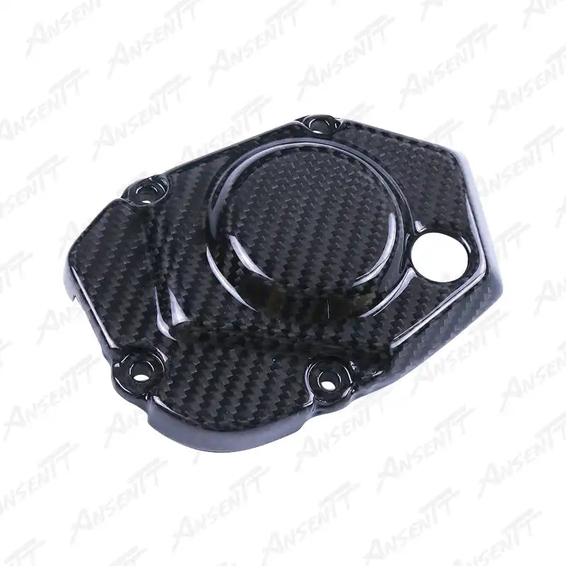 Carbon Fiber Engine Timing Pulse Cover Guard for Kawasaki Z1000 Z1000R 2014-2024 - 2x2 Twill Glossy