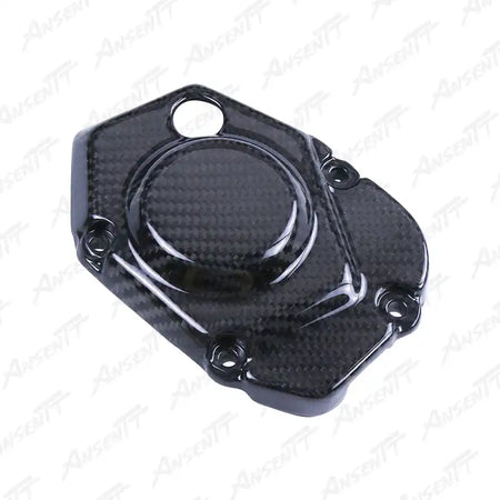 Carbon Fiber Engine Timing Pulse Cover Guard for Kawasaki Z1000 Z1000R 2014-2024 - 2x2 Twill Glossy