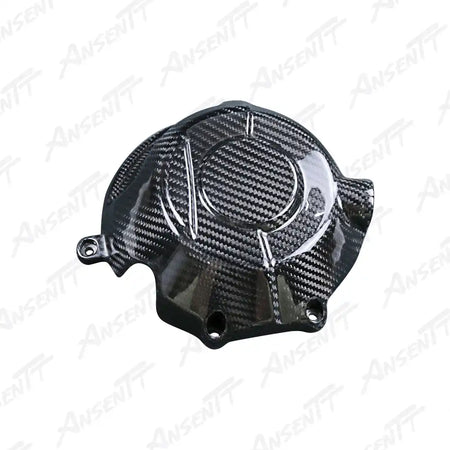 Carbon Fiber Clutch Cover Guard for Kawasaki Z1000 Z1000R 2014-2024 - 2x2 Twill Glossy